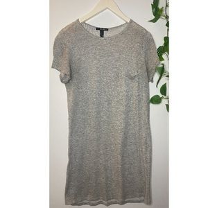 Grey t shirt dress